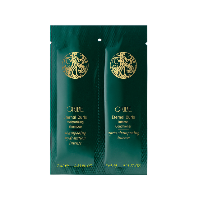 Oribe Eternal Curls Moisturizing Shampoo and Conditioner Travel Duo 7ml Sample Packet
