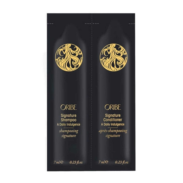 Oribe Signature Shampoo & Conditioner Travel Duo 7ml Sample Packet