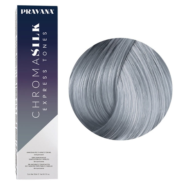 PRAVANA ChromaSilk Express Tones Demi-Permanent Hair Colour - Ash 90ml