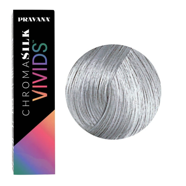 PRAVANA ChromaSilk Vivids Direct Dye Hair Colour - Silver 90ml