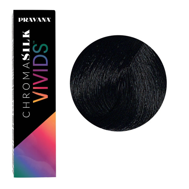PRAVANA ChromaSilk Vivids Direct Dye Hair Colour - Black 90ml