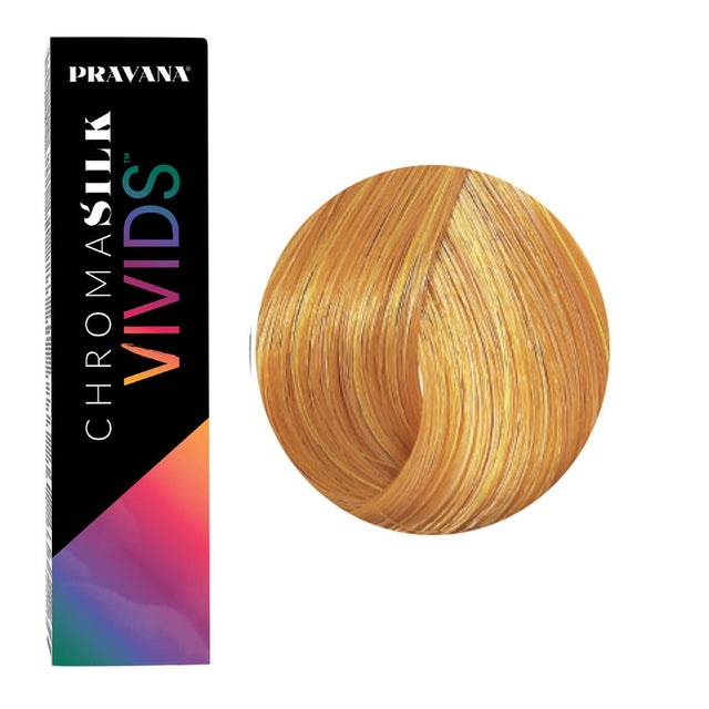 PRAVANA ChromaSilk Vivids Direct Dye Hair Colour - Yellow 90ml