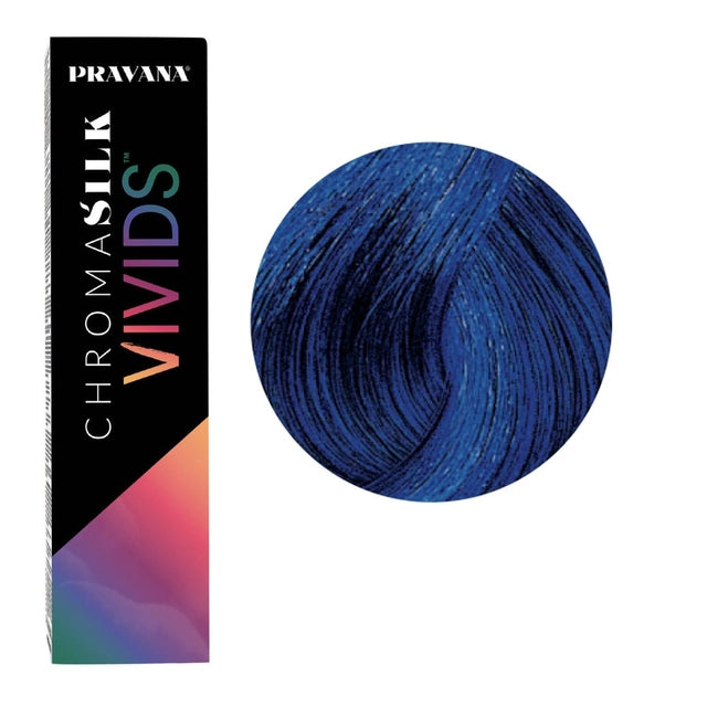 PRAVANA ChromaSilk Vivids Direct Dye Hair Colour - Blue 90ml