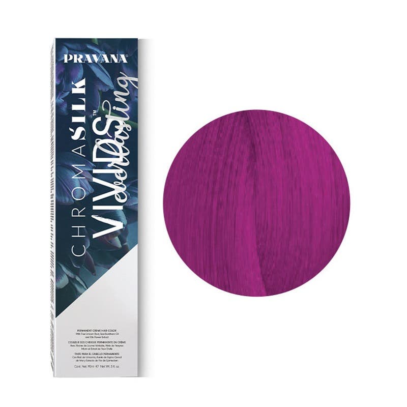 PRAVANA ChromaSilk Vivids Everlasting Permanent Hair Colour - Mystic Magenta 90ml