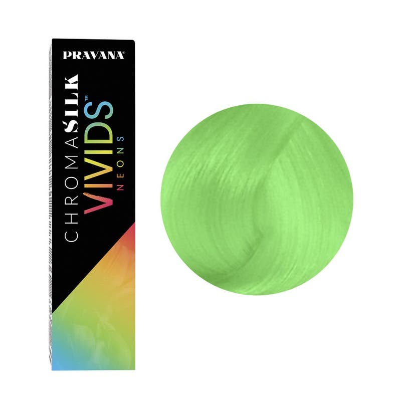 PRAVANA ChromaSilk Vivids Neons Direct Dye Hair Colour - Neon Green 90ml