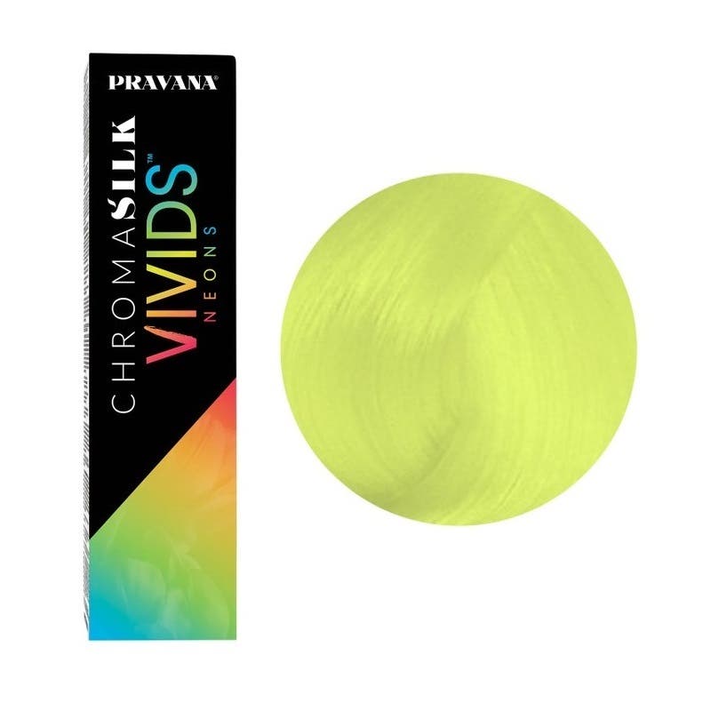 PRAVANA ChromaSilk Vivids Neons Direct Dye Hair Colour - Neon Yellow 90ml