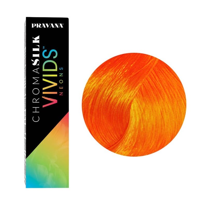 PRAVANA ChromaSilk Vivids Neons Direct Dye Hair Colour - Neon Orange 90ml