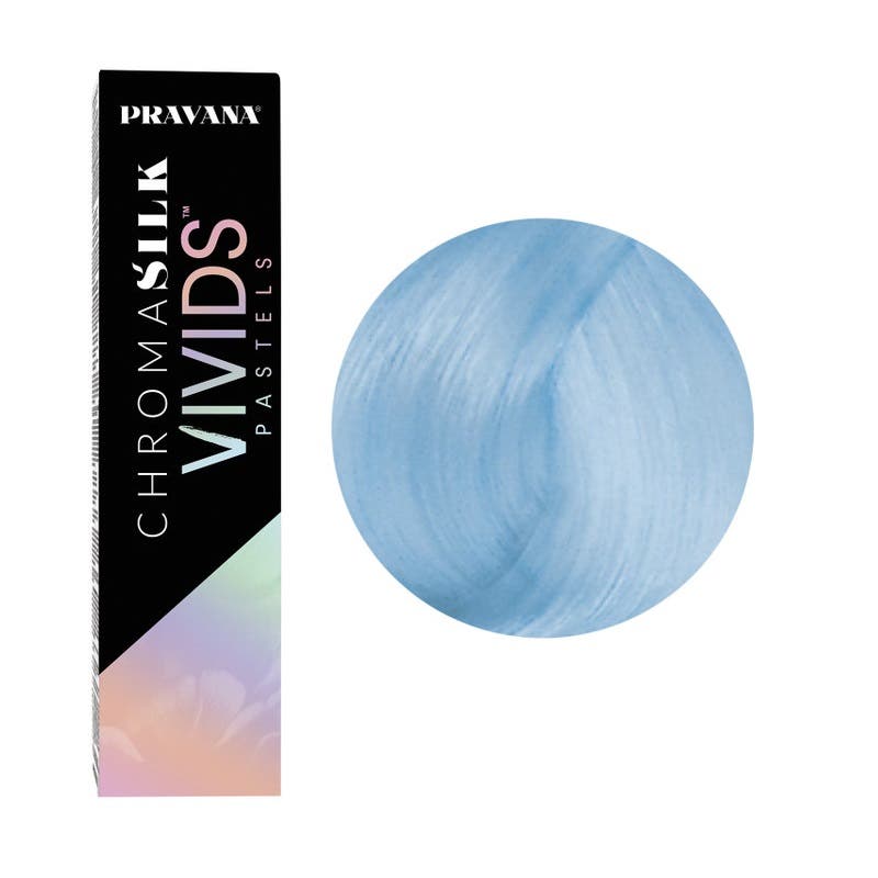 PRAVANA ChromaSilk Vivids Pastels Direct Dye Hair Colour - Blissful Blue 90ml