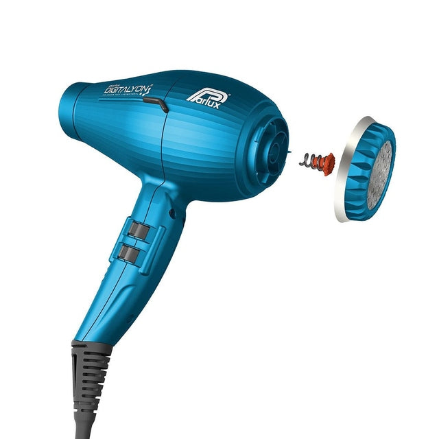 Parlux Ionic Tech DigitAlyon Hair Dryer - Blue