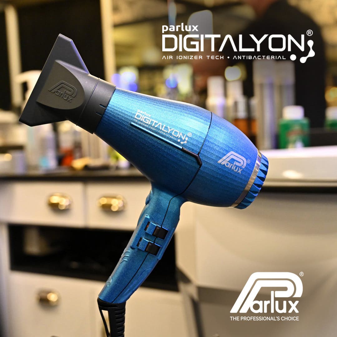 Parlux Ionic Tech DigitAlyon Hair Dryer - Blue