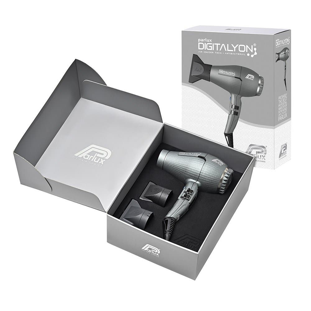 Parlux Ionic Tech DigitAlyon Hair Dryer - Glittery Grey – SSS HAIR