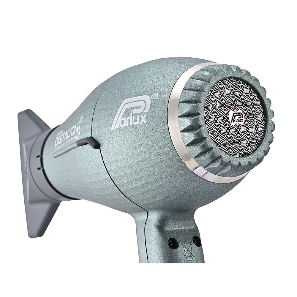 Parlux Ionic Tech DigitAlyon Hair Dryer - Glittery Grey with Diffuser Pack
