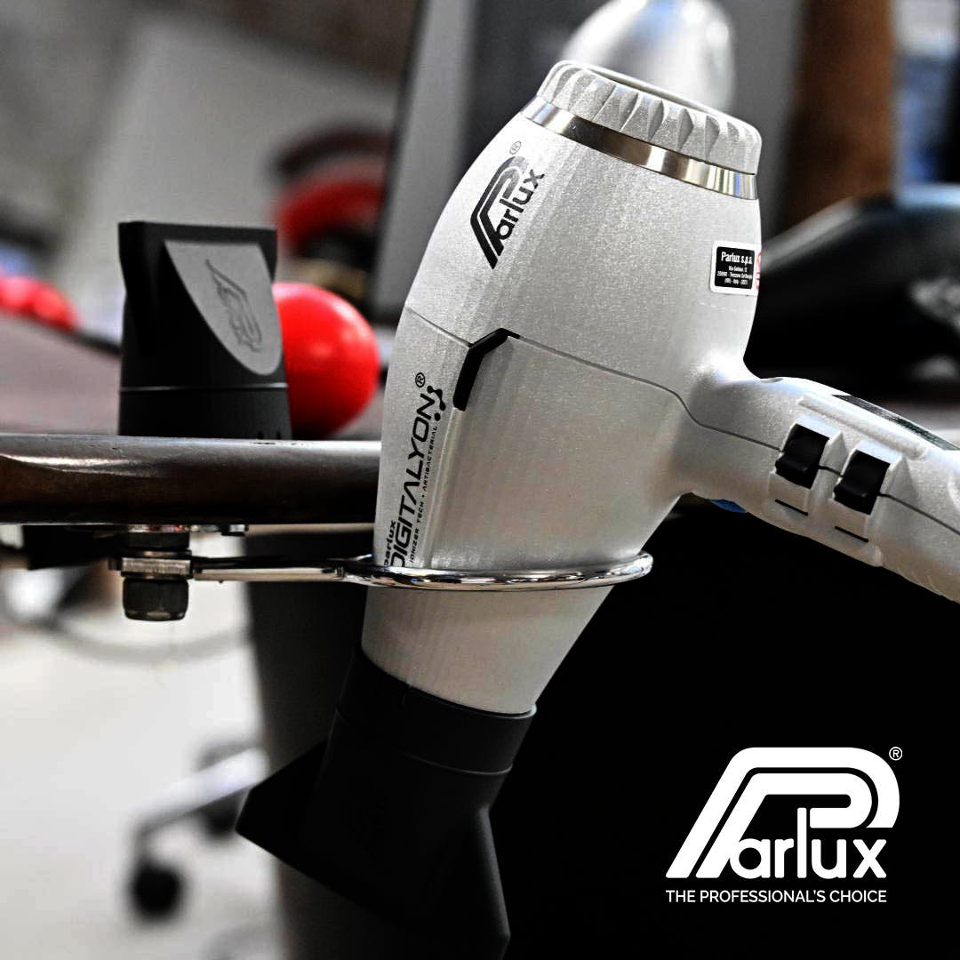 Parlux Ionic Tech DigitAlyon Hair Dryer - Silver/ Argento