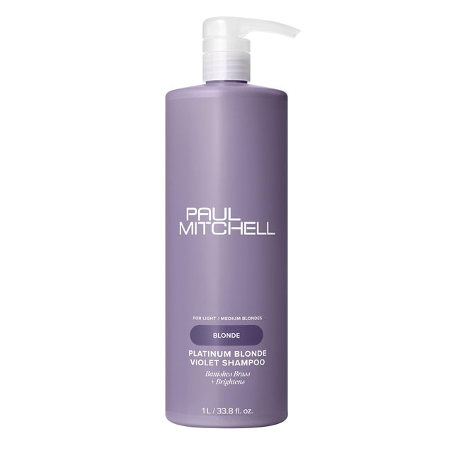 Paul Mitchell BLONDE Platinum Blonde Violet Shampoo 1L