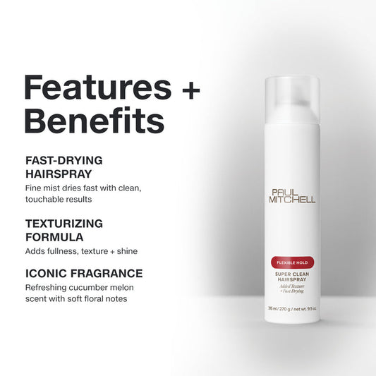 Paul Mitchell Flexible Hold Super Clean Hairspray 315ml
