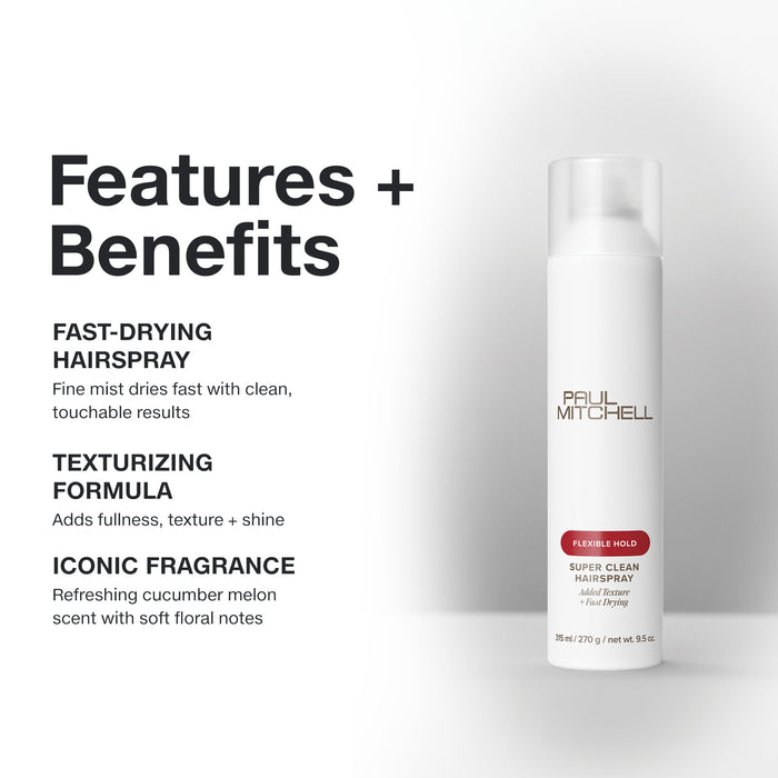 Paul Mitchell Flexible Hold Super Clean Hairspray 315ml