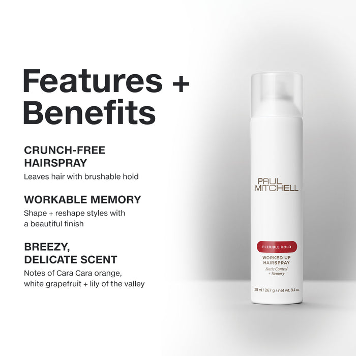 Paul Mitchell Flexible Hold Worked Up Hairspray 315ml