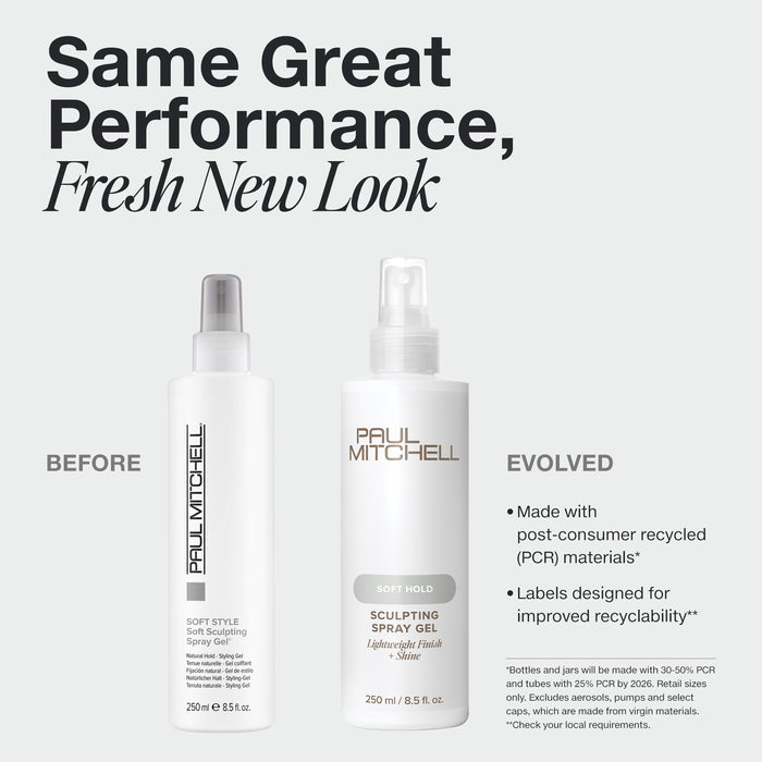 Paul Mitchell SOFT HOLD Sculpting Spray Gel 250ml