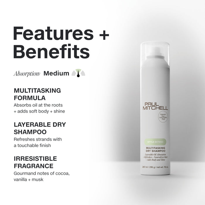 Paul Mitchell Style Extend Multi-Tasking Dry Shampoo 267ml