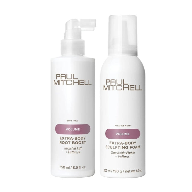 Paul Mitchell VOLUME + STYLE DUO Extra-Body Root Boost + Extra-Body Sculpting Foam