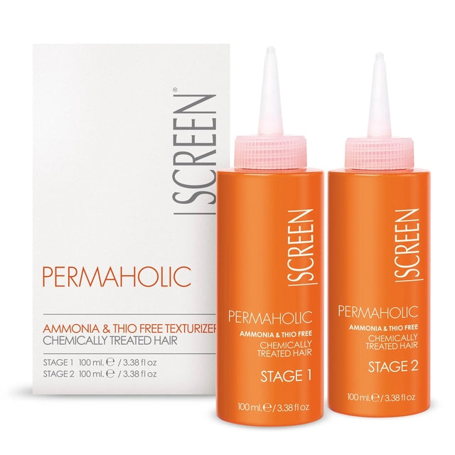 Permaholic Perming Solution Lotion For Chemically Treated Hair - Salon Use