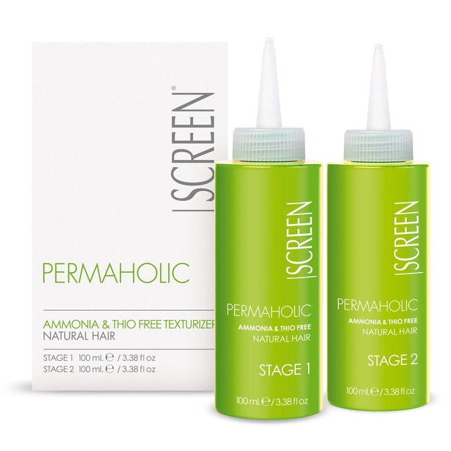 Permaholic Perming Solution - Perming Lotion For Natural Hair - Salon Use