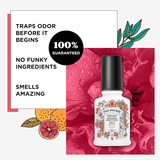 Poo Pourri Tropical Hibiscus Toilet Spray 59ml