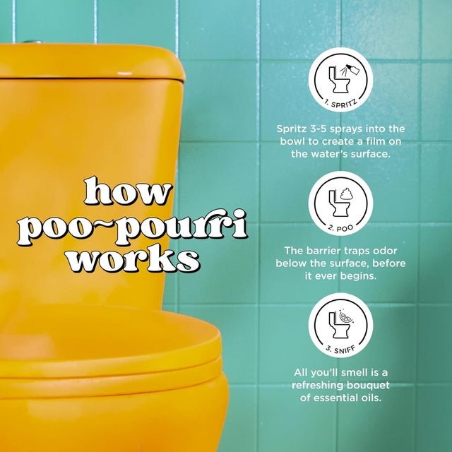 Poo Pourri Vanilla Mint Toilet Spray 59ml
