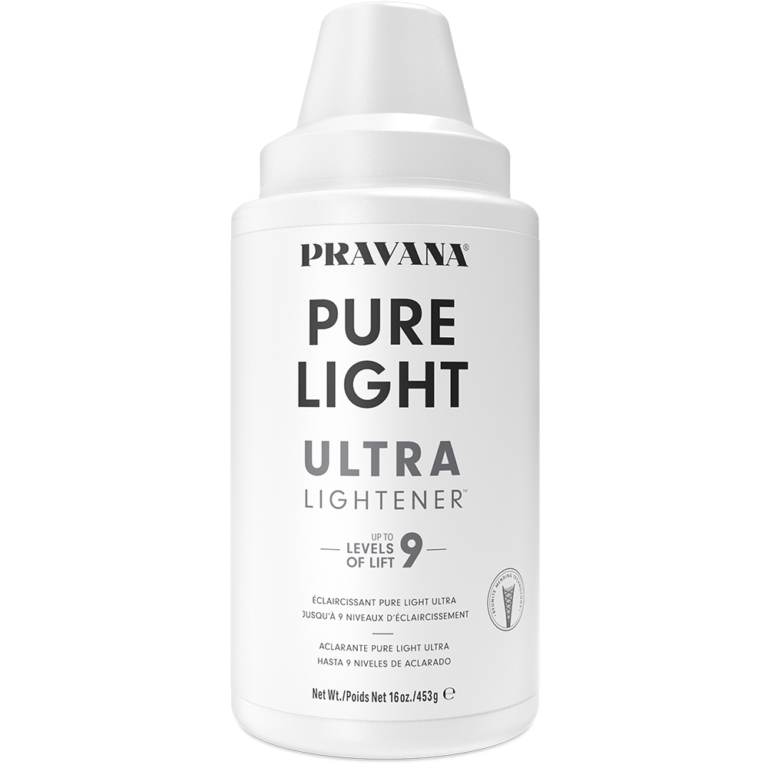Pravana Pure Light ULTRA Lightener, Up To 9 Levels of Lift 450g
