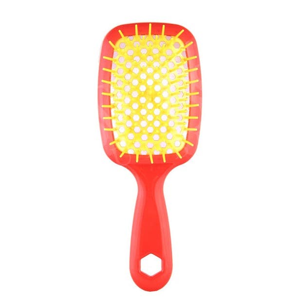 Premium Pin Company 999 Airlite Detangler - Red/Yellow