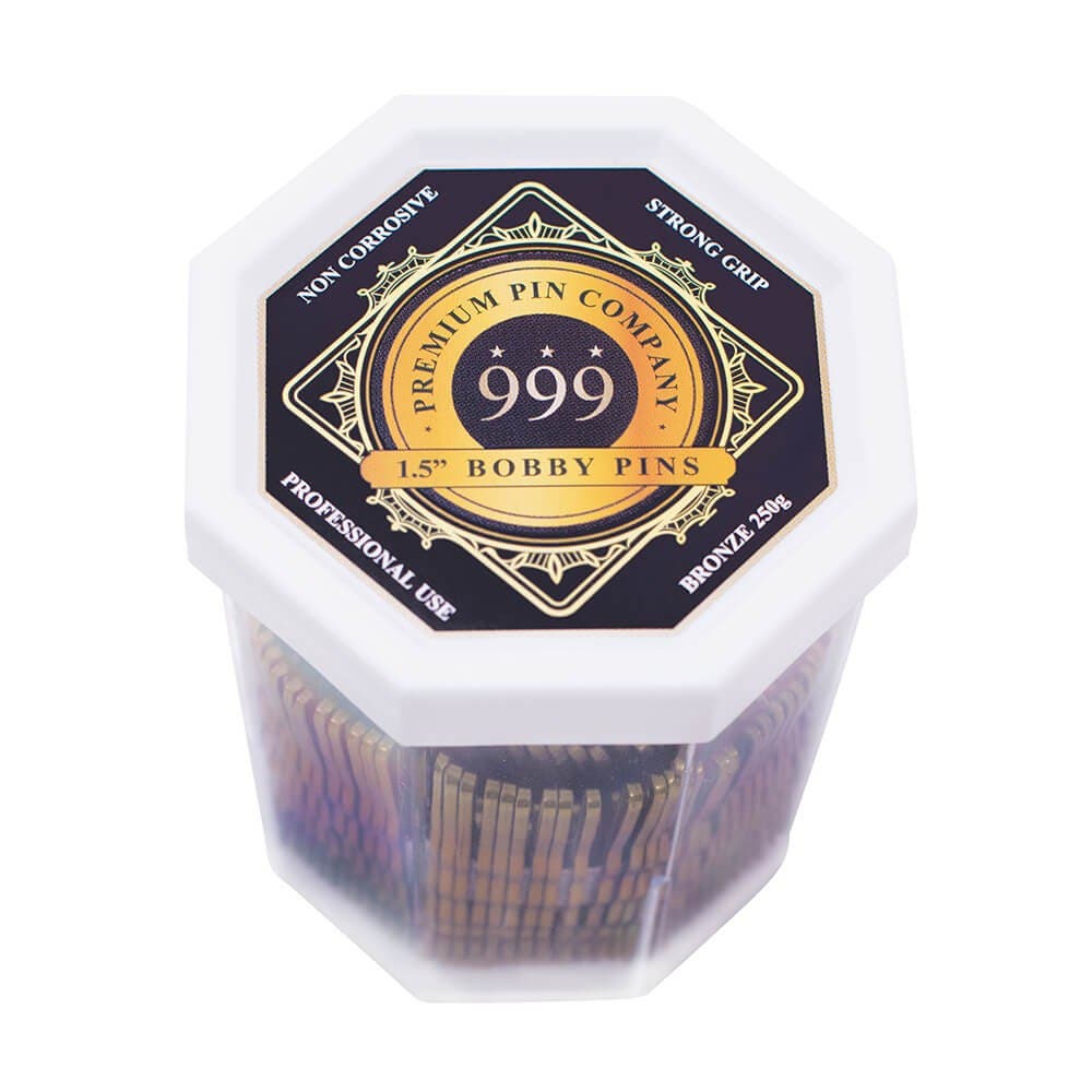 Premium Pin Company 999 Bobby Pins 1.5" - Bronze 135154