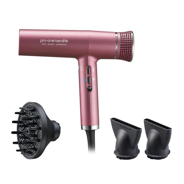 Pro-One Aerolite Hairdryer - Blush Limited Edition
