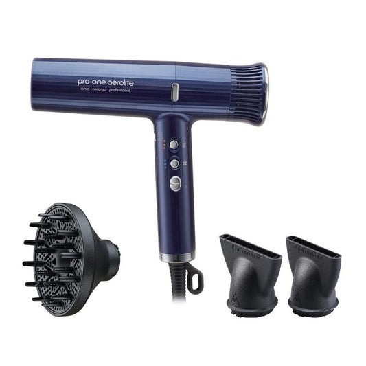 Pro-One Aerolite Hairdryer PRO06 - Blue Sapphire