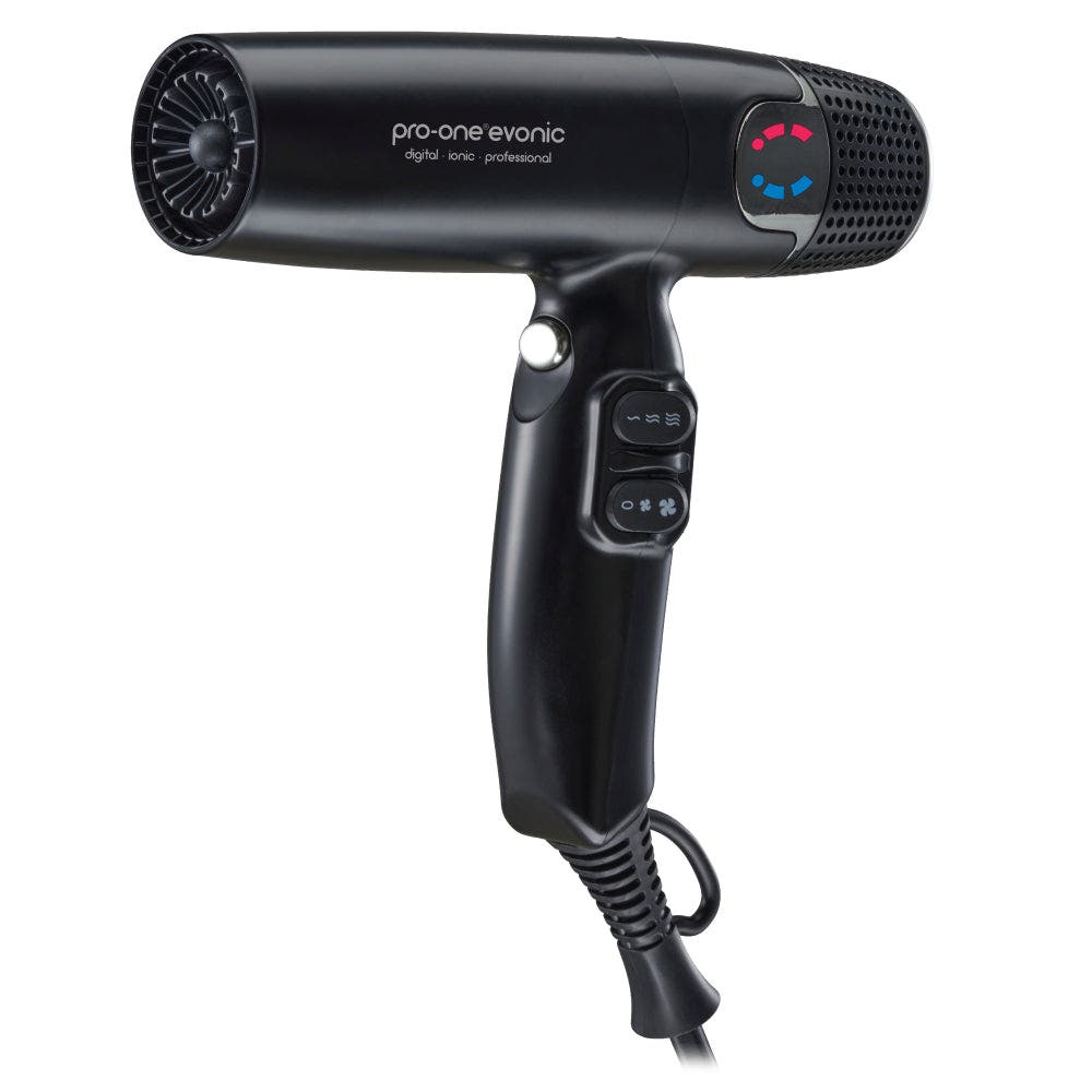 Pro-One EVONIC Cyclonic Jet Stream Air Hairdryer - Black
