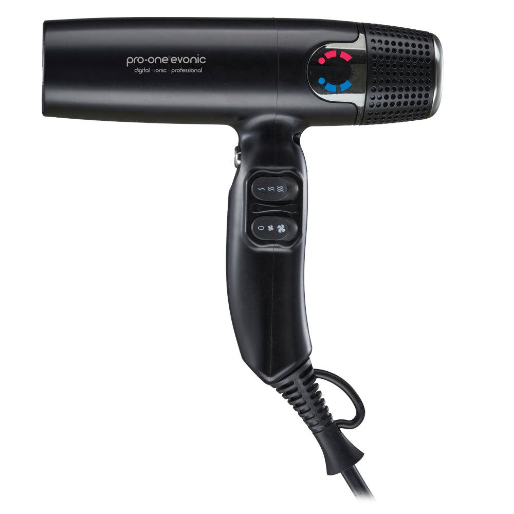 Pro-One EVONIC Cyclonic Jet Stream Air Hairdryer - Black