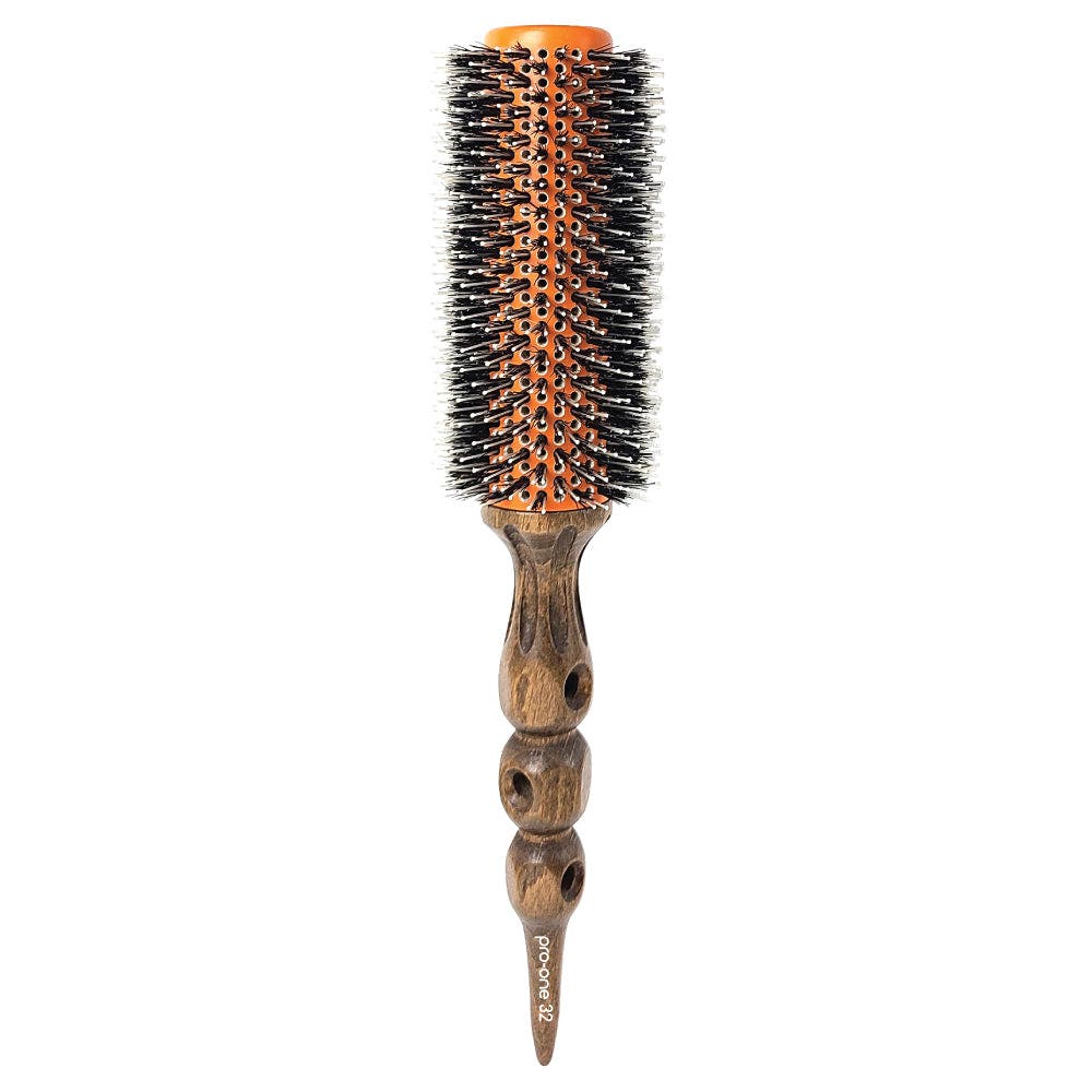 Pro-One aerostyle professional Brush Premium boar and Silver Nano Bristles 32mm