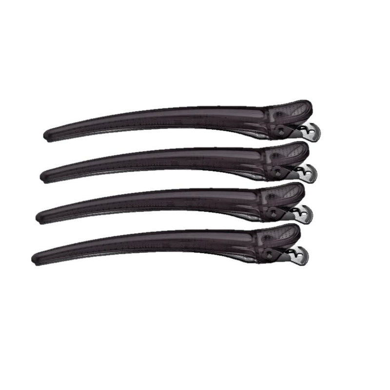 Professional Hair Clamp E-Clip Large 12cm 4 Packs