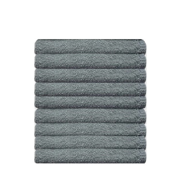 Protex Bleach Guard Legacy 100% Cotton Salon Towels Black/Grey/White 40.6×66cm 9 Pack