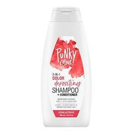 Punky Colour 3-in-1 Color-Depositing Shampoo + Conditioner - CORALUSTROUS