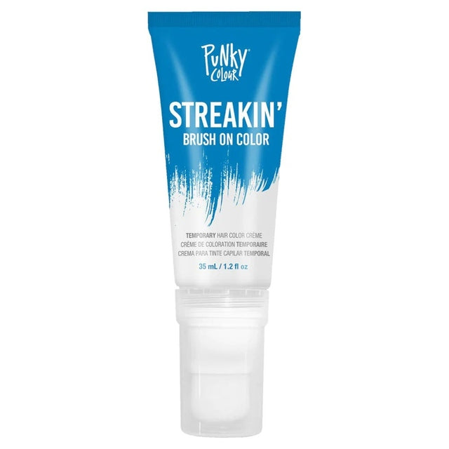 Punky Colour Streakin' Brush On Temporary Hair Color Creme 35ml - Blue