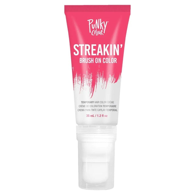 Punky Colour Streakin' Brush On Temporary Hair Color Creme 35ml - Red Magenta