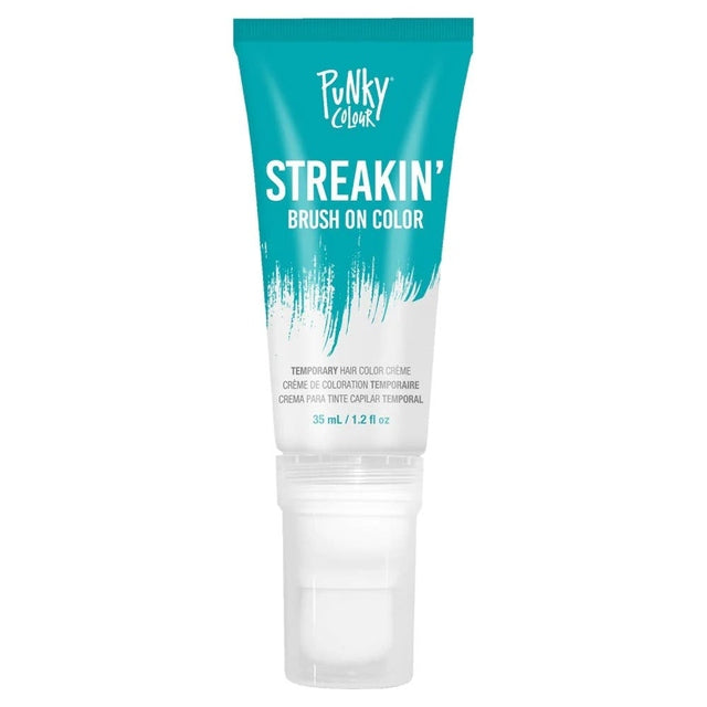 Punky Colour Streakin' Brush On Temporary Hair Color Creme 35ml - Teal