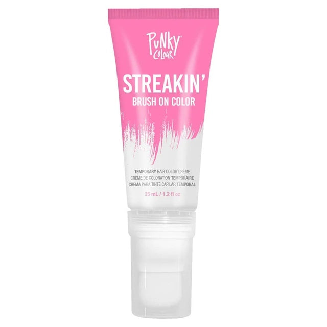Punky Colour Streakin' Brush On Temporary Hair Color Creme 35ml - Rose