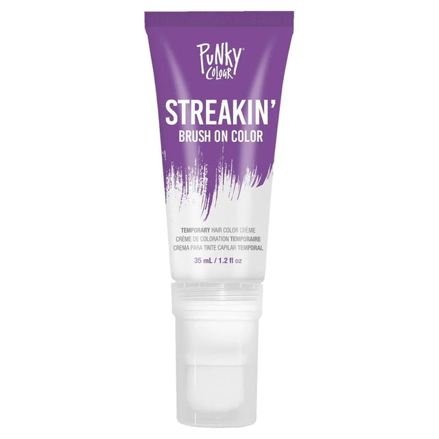 Punky Colour Streakin' Brush On Temporary Hair Color Creme 35ml - Orchid