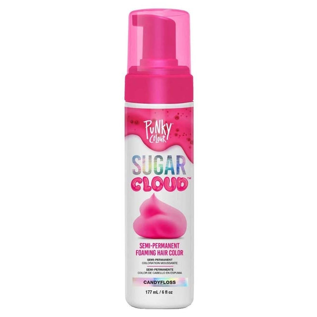 Punky Colour Sugar Cloud Semi-Permanent Foaming Hair Colour - CandyFloss