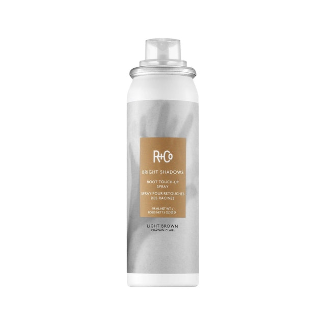 R+Co Bright Shadows Root Touch-Up Spray 59ml - Light Brown