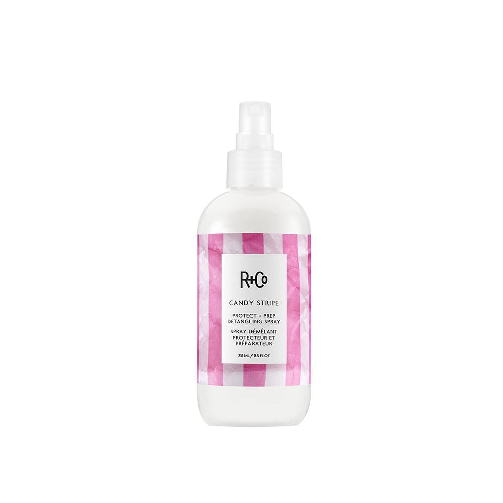 R+Co CANDY STRIPE Protect + Prep Detangling Spray 241ml