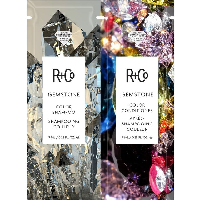 R+Co Gemstone Color Shampoo & Conditioner Samples