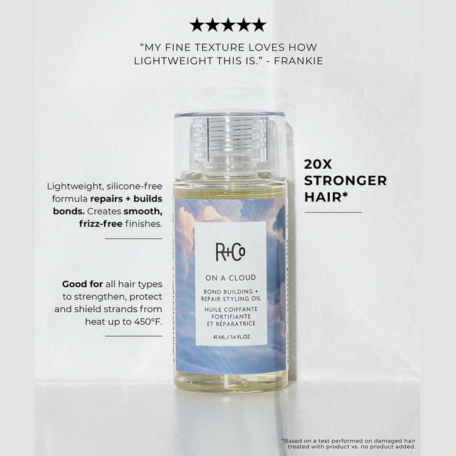 R+Co On A Cloud Bond Building + Repair Styling Oil 41ml