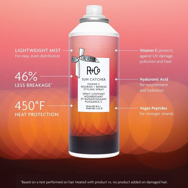 R+Co Sun Catcher Power C Nourish + Refresh Styling Spray 151ml